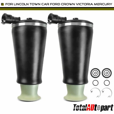 2x Bolsa de resorte de suspensión neumática para Ford Crown Victoria 92-11 Lincoln Mercury trasera Foto 1 de 4