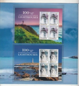 2015 100 years of Lighthouses set of 5 special M/sheets, MUH. L/E to 500. Pack - Picture 1 of 4