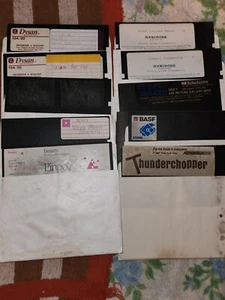 10- 5.25 FLOPPY DISKS. (5 1/4 FLOPPY DISKETTES) - Photo 1/8