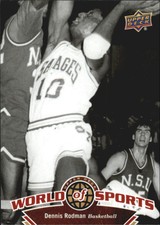 2010 Upper Deck World of Sports Multi-Sport Card #18 Dennis Rodman
