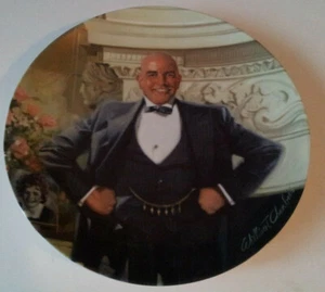Piatto da collezione Daddy Warbucks Annie serie Knowles 1982 con certificato di autenticità bello!!!! - Foto 1 di 4