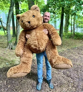 🧸 GIANT 2000 Belkie Teddy Bear Huge Belk Beck Store Display Prop Stuffed Animal - Picture 1 of 13