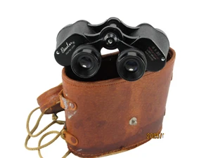 Vintage Binolux 6x30 Light Weight Binoculars W/Case No.E7-24751 - Picture 1 of 10