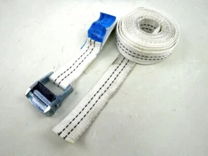 Correa de amarre UNIVERSAL blanca 3,5m x 32mm SPANBANDWIT Lashing strap white 3,5m x 32mm - Imagen 1 de 2