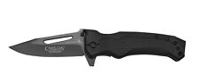 Camillus Ns-8b Linerlock Black Folding Aus-8 Stainless Pocket Knife 19848
