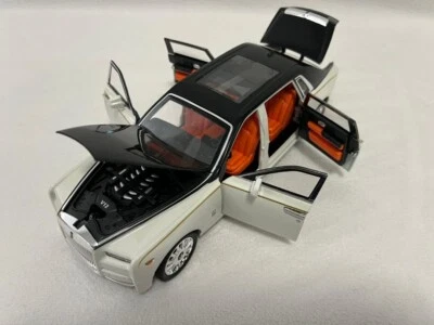 1:18 Rolls-Royce Phantom Car Alloy Model Diecast  Model Collection Kids Gift - Image 1 of 4