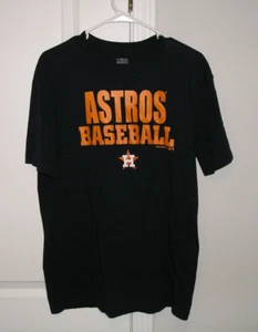 HOUSTON ASTROS MLB GENUINE MERCHANDISE BOYS (XL--18/20) BLUE CREW NECK SHIRT! - Picture 1 of 4
