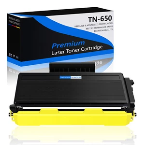 TN650 Toner Cartridge Black For Brother MFC-8370 8480DN 8680DN MFC-8890DW 8880D - Imagen 1 de 12