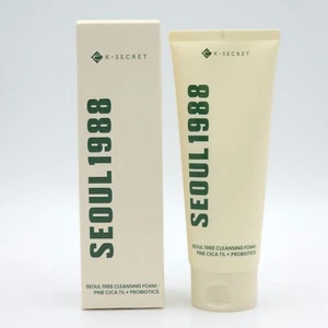 K-SECRET Seoul 1988 Cleansing Foam : Pine Cica 1% + Probiotics 150ml K-Beauty - Picture 1 of 11