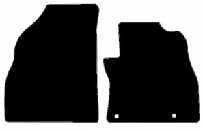 Fits Citroen Nemo 2007-2017 Black Carpet Car Van Tailored Hitech Mats - Picture 1 of 6
