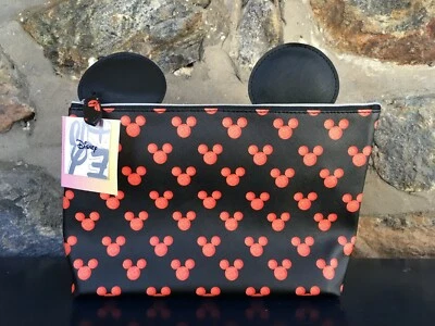 NUEVO Disney Minnie Mouse DANI Danielle Nicole Cosmético Viaje Maquillaje Bolso Nuevo con Etiquetas Orejas Foto 1 de 4
