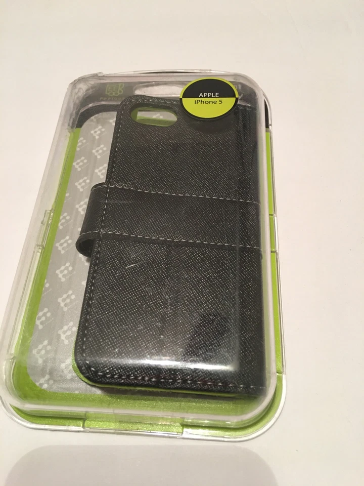 Feelook Funda Cartera Iphone 5 Negro Verde Foto 1 de 3