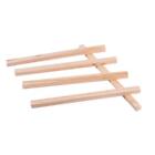 5pcs Pine Wood Bar Sticks for Modelling Wood Art Crafts Making Supplies DIY