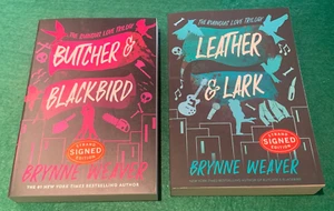 Butcher & Blackbird / Leather & Lark Brynne Weaver SIGNED PB Ruinous Love Tril. - Picture 1 of 21