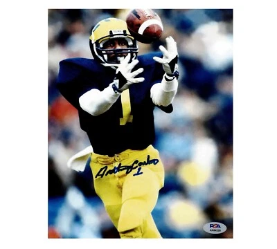 Anthony Carter Michigan Wolverines signed 8" x 10" Photo PSA/DNA autographed - Image 1 of 2