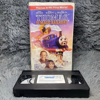 Thomas and the Magic Railroad VHS Tape 2000 Clam Shell Thomas The Train Movie - Image 1 of 4