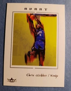 CHRIS WEBBER 2003-04 Fleer AVANT #19 Sacramento Kings HOF - Picture 1 of 2