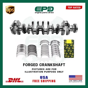 BMW N57D30 3.0 DIESEL ENGINE FORGED CRANKSHAFT 4 WEB & BRANDED MAIN ROD BEARINGS - Picture 1 of 1