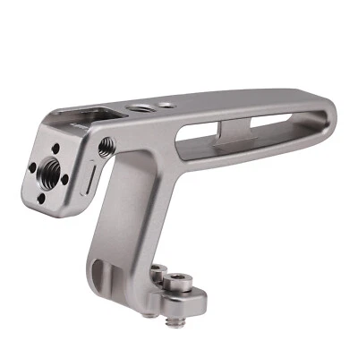 Mini Top Handle Grip with two 1/4"-20 Thread Lock Mount for Camera Cage Rig - Image 1 of 4