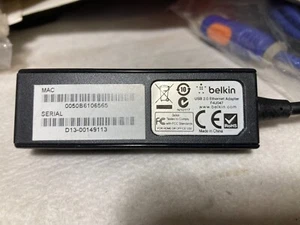 Belkin F4U047 USB 2.0 Ethernet Adapter - Bild 1 von 2