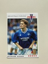 Richard Gough - Rangers FC - Panini 92 Scottish Football Cards