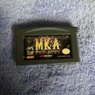 Mortal Kombat Advance Nintendo Game Boy Advance 2001 MKA GBA Cart Only Tested - Image 1 of 2