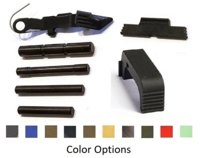 SAO Supply Extended Control Kit 4 Pins Mag Release Glock 17,19 Gen 4 9, 40, 357