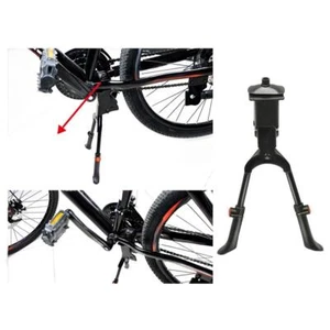 2 Legs Stand Center Mount Double Leg Parking Rack Bike Kickstand Adjust Height - Picture 1 of 7