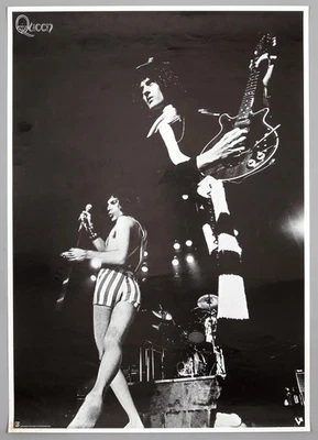 QUEEN – rare vintage original 1976 Elektra/Warner-Pioneer promo poster (Pick Up) - Image 1 of 4