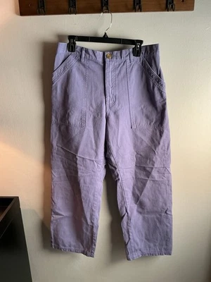 Big Bud Press Faded Grape Work Pants Size L Unisex Made In USA Cotton EUC - Image 1 of 4