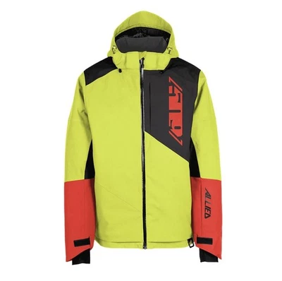 509 Allied Insulated Jacket Waterproof Breathable Warm Microfleece Red-Vis L - Image 1 of 3