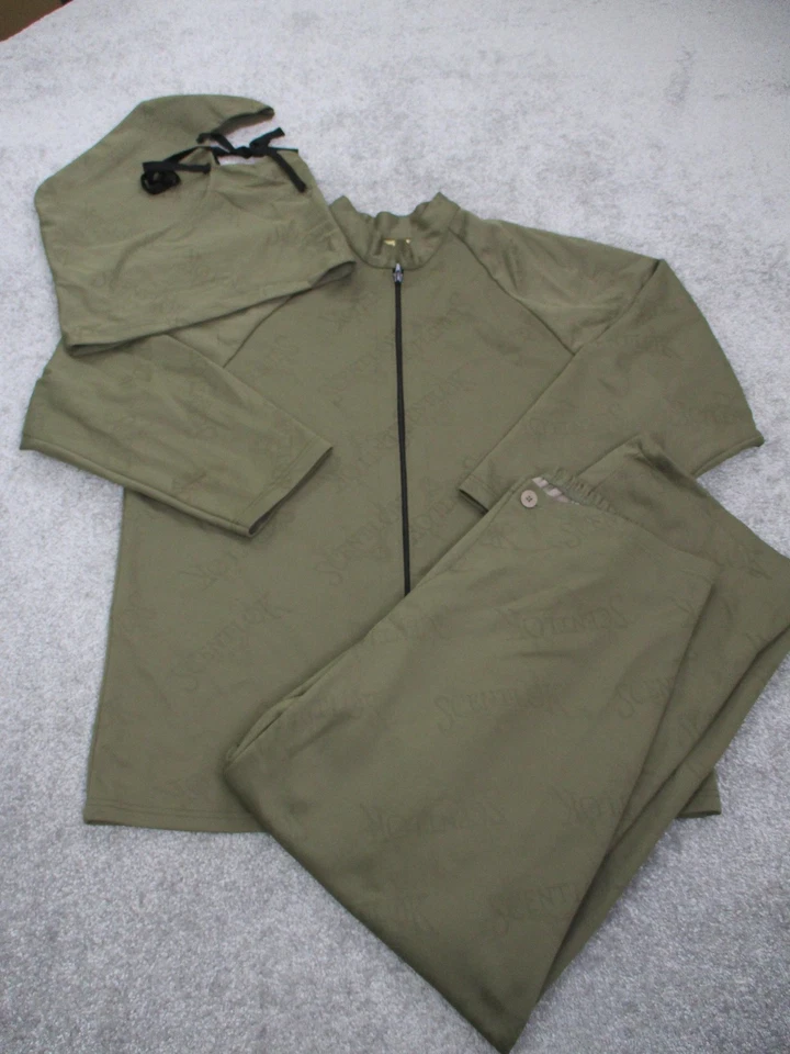 ScentLok Odor Eliminating Clothing Suit Set Medium Shirt Pants Hood USA ALS - Image 1 of 4