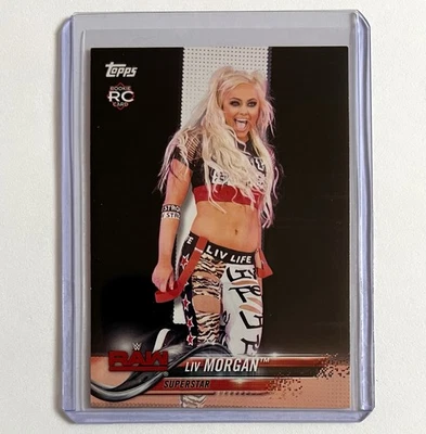 Liv Morgan Rookie 2018 Topps WWE #147 Rookie Card RAW Wrestling RC - Image 1 of 4