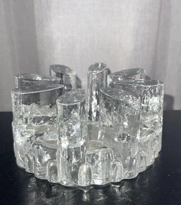 Georgshutte Glasdesign Bel Mondo Crystal Glass Tealight Teapot Warmer W Germany - Picture 1 of 3