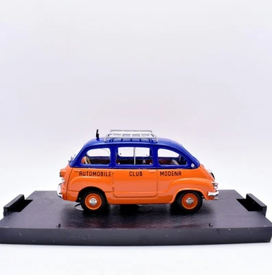 Modellino auto scala 1:43 Fiat 600 multipla Modena Brumm modellismo collezione - Immagine 1 di 4