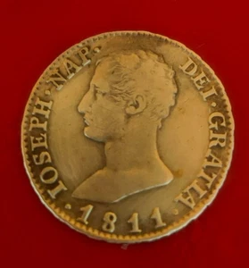 ESPAÑA. AÑO 1811. JOSÉ NAPOLEÓN. 4 REALES PLATA MADRID AI. PESO 5,9 GR - Picture 1 of 2