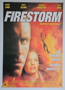 Firestorm (Howie Long, Scott Glenn) Original Movie Poster 27x40 WALL ART - Bild 1 von 5