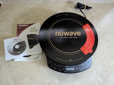 Nuwave Pic Gold Induction Cooktop New Without Box Model 30211 BQ - Image 1 of 4