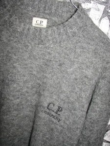 Vintage Stone Island CP Company by Osti finest technical  woolmix  sweater 80s - Foto 1 di 2