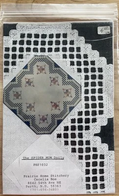 The Spider Mum Doily Pattern By Prairie Home Stitchery Designed By Cecelia Boe - Image 1 of 4