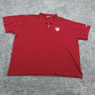 Texas A&M Aggies Shirt Mens 5XL Maroon NCAA College Football Russell Athletic - Image 1 of 4