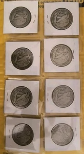8 Rare Older Type 1935-1939 50c S/D mint Marks 8 Coins Total Tuff Finds! 8 Coins - Picture 1 of 17