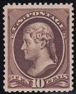 US Scott #209, Crowe Grade 85 Cert, VF/XF, Mint, OG, Previously Hinge, SMQ $225. - Picture 1 of 2