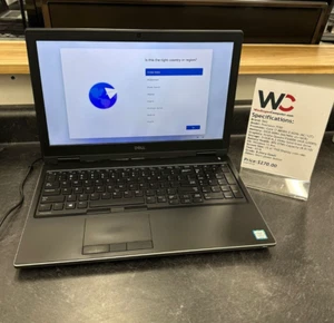 Dell Precision 7530 Core i7 8850H, 32GB DDR4, Nvidia Quadro P2000M, 512GB SSD - Picture 1 of 9