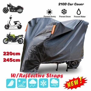 Motorrad Abdeckung Schutzhülle Cover Plane Outdoor wasserfest Ganzgarage XL XXL - Bild 1 von 16
