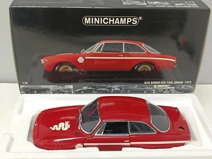 Alfa Romeo GTA 1300 Junior 1972 Red Rosso Minichamps 1:18 Usato + Box Rare - Foto 1 di 15
