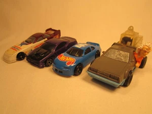Lot of 4 McDonald's Cars 1991 Back to Future 1999 Dragster etc 1:64 [Z203d1] - Picture 1 of 2