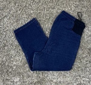 Motherhood Maternity Denim Capri Women's Size L Stretch Waist-Flawed - Picture 1 of 12