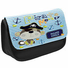 Personalised Pirate Pencil Case Boys School Stationary Bag Kids Cute Ship Gift