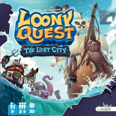 LIBELLUD LOONY Quest THE Lost City Erweiterung Unabhängige Edition - Von Der Sprache